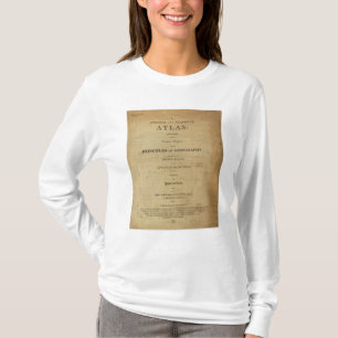 Allmän & klassisk kartbok för titelsida tee shirt