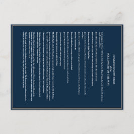 Allmän kunskap för kristna vykort