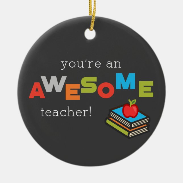 Allmän lärardag, Fantastisk Julgransprydnad Keramik (Framsidan)