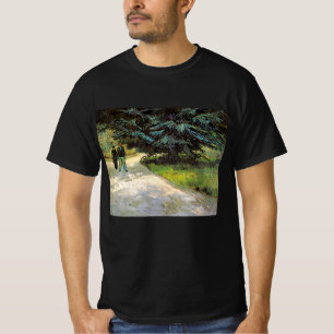 Allmän park med par av Vincent van Gogh T Shirt