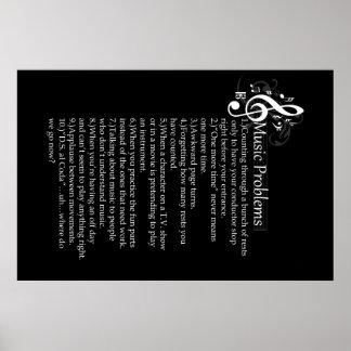 Allmän problemlista poster