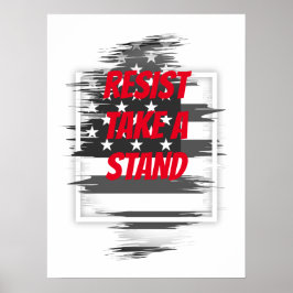 Allmän protest Poster i princip