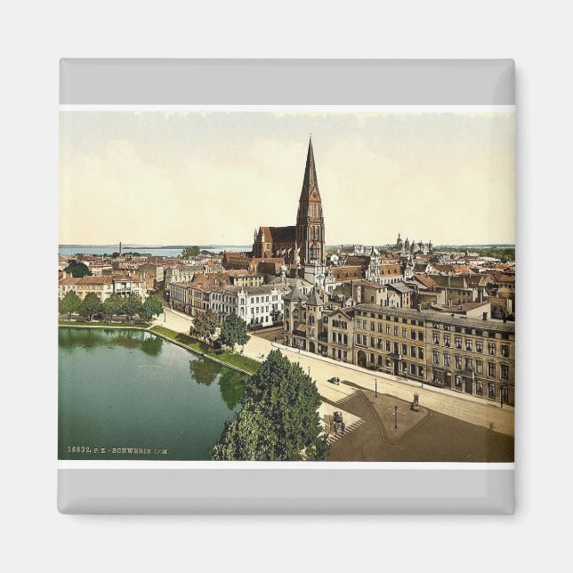 Allmän ståndpunkt, Schwerin, Mecklenburg-Schwerin, Magnet (Framsidan)