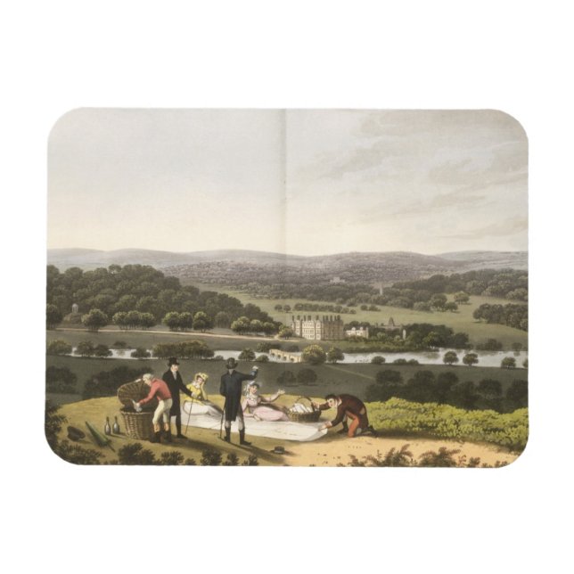 Allmän syn på Longleat från Prospect Backe, f Magnet (Horisontell)