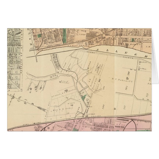 Allmän väg 9 Sharpsburg Hälsningskort (Framsidan Horizontal)