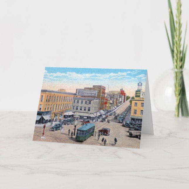 Allmänhet kvadrerar på Hagerstown Maryland Kort (Framsida)