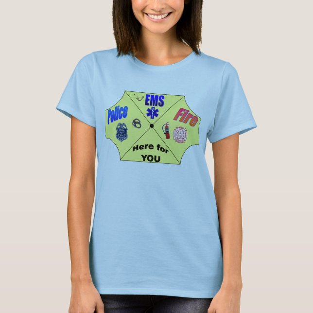 Allmänhetens säkerhet tee shirt (Framsida)