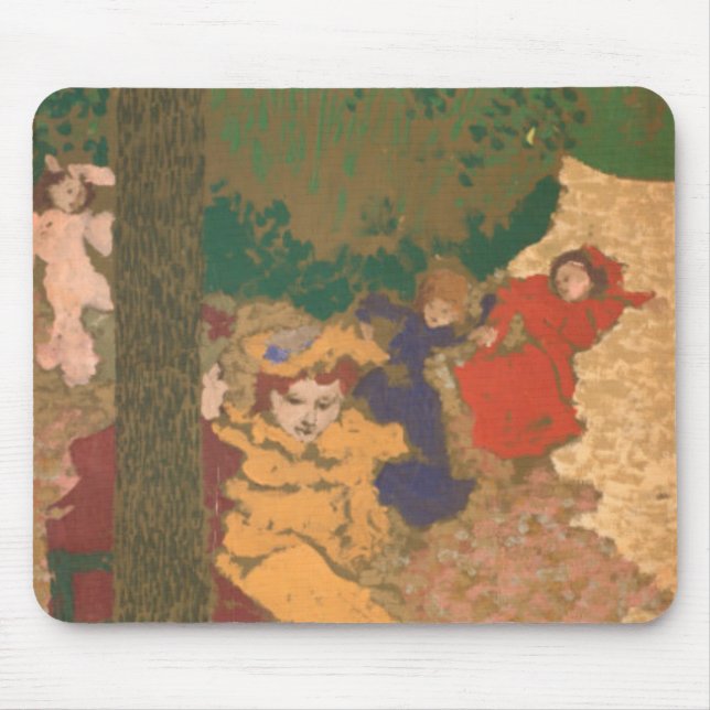 Allmänhetträdgårdarna: Leka för ung flicka Musmatta (Framsidan)