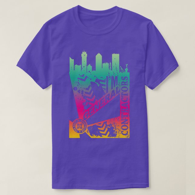 allmänna entreprenörer t shirt (Design framsida)