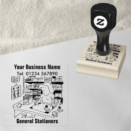 Allmänna stationerings- och kontorsmateriel stämpel