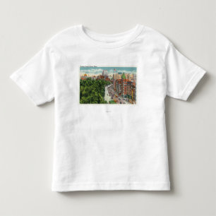 Allmänt beskåda av den Tremont gatan T Shirt