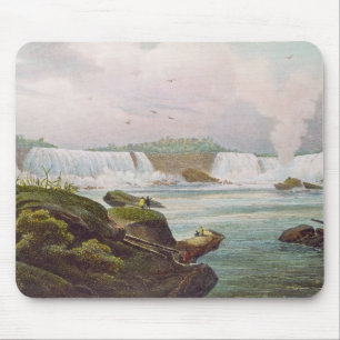 Allmänt beskåda av Niagara Falls från kanadensi Musmatta