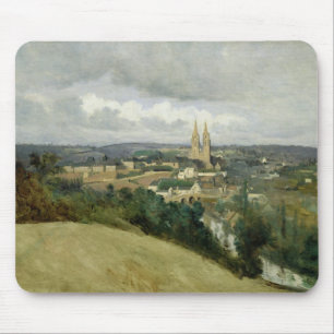 Allmänt beskåda av townen av Sanktt-Lo, c.1833 Musmatta