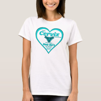 Allmänt Cervix-meddelande - sm/cancer i bloggcelle Tee Shirt