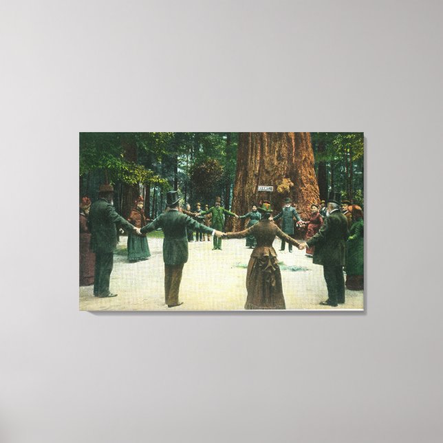 Allmänt Fremont som visar omkrets av en Canvastryck (Framsida)