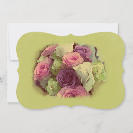 Allmänt kort för blommigt