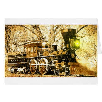 Allmänt om ånglok hälsningskort