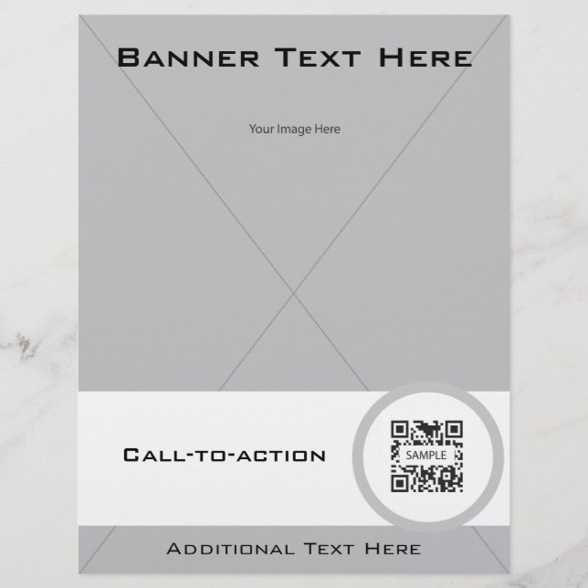 Allmänt om Flyer-mall 2 Reklamblad (Framsidan)