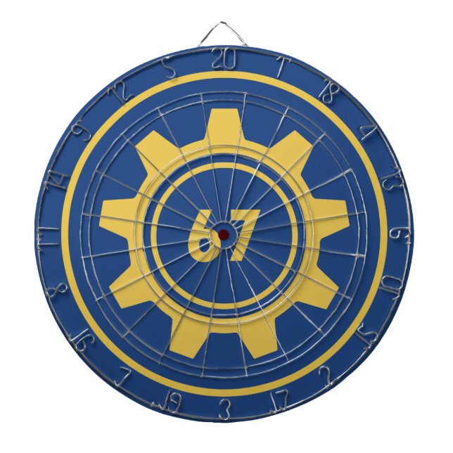 Allmänt problem Vault 67 Dartboard Darttavla (Framsidan)