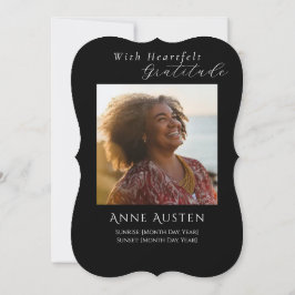 Allmänt tack - med tacksamhet