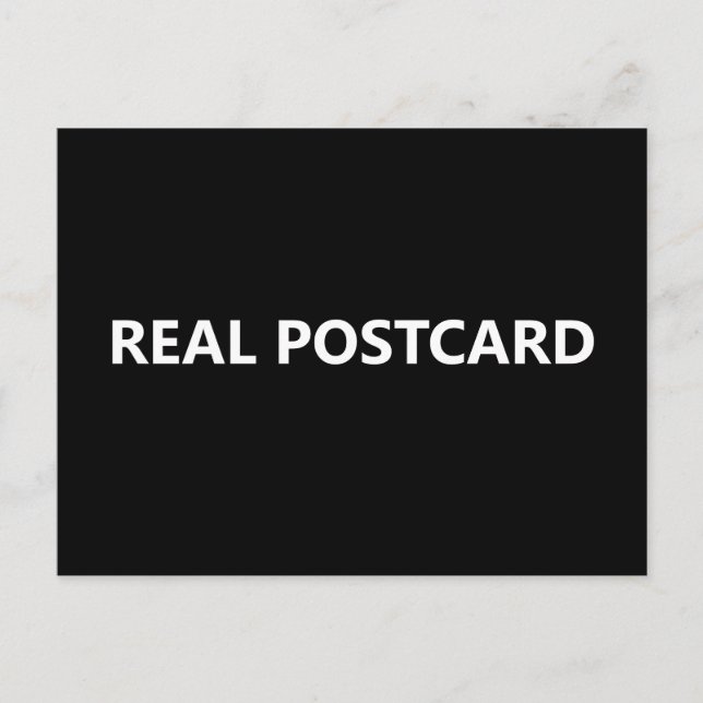 Allmänt vykort för verkligt vykort - vykort (Framsida)