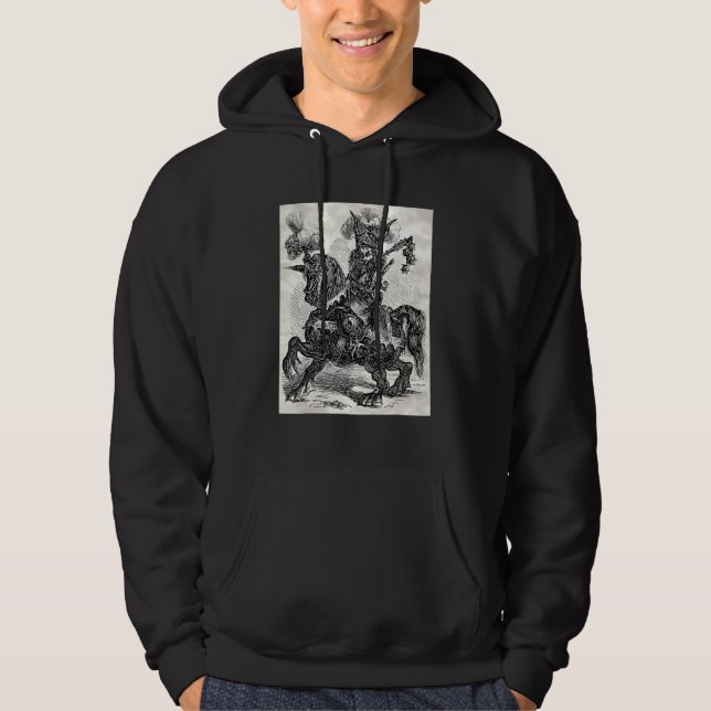 Allocer Alloces Demonology Magic Occult Grim Hoodie (Framsida)