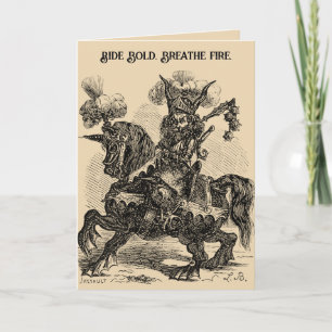 Alloces En Eldandande, Lejonhuvad Soldat Kort