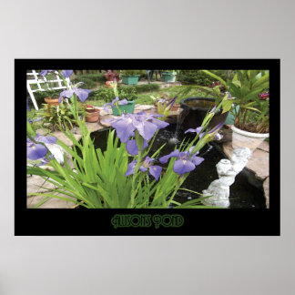 "Allons damm" - Skriv ut (ingen skugga) Poster