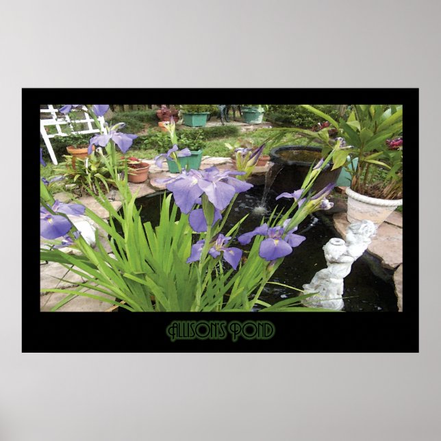 "Allons damm" - Skriv ut (ingen skugga) Poster (Framsidan)