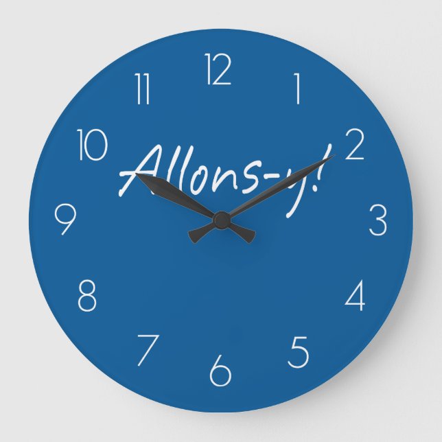 Allons-y Stor Klocka (Framsida)