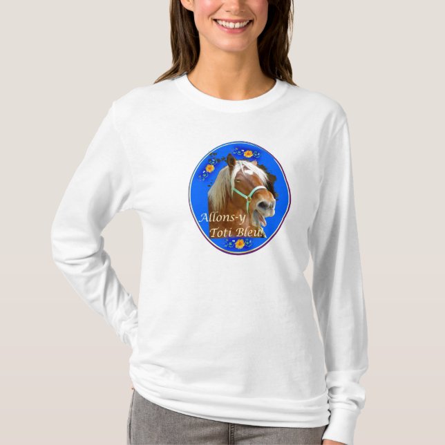 Allons-y Toti Bleu T-shirt (Framsida)