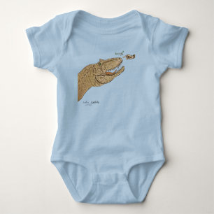 Allosaurus Boop! Enhopps barnkläder i bomull T Shirt