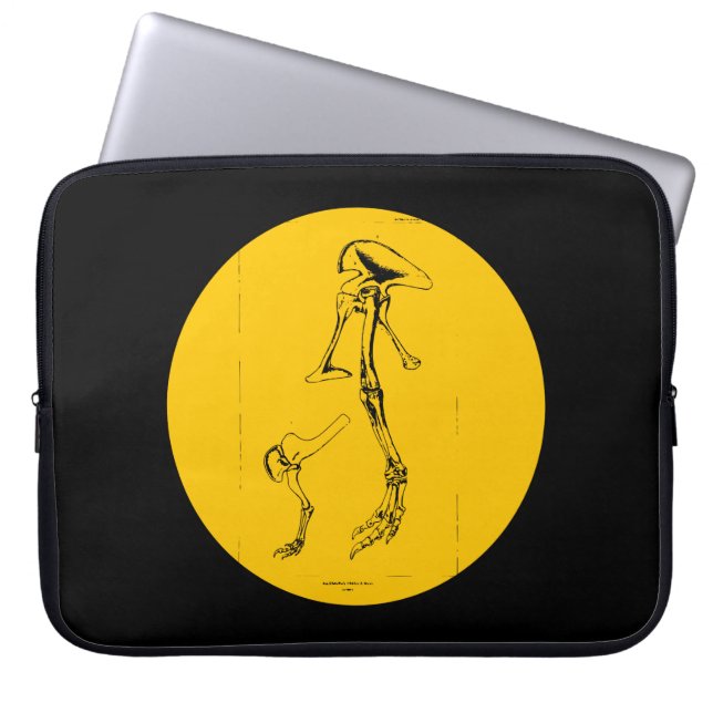 Allosaurus Fragilis Laptop Sleeve (Framsidan)