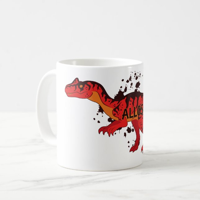 Allosaurus Kaffemugg (Framsida vänster)
