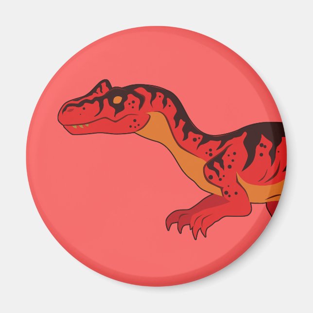 Allosaurus Magnet (Framsidan)