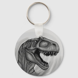 Allosaurus Sketch Nyckelring