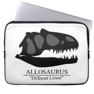 Allosaurus Skull Laptop Fodral