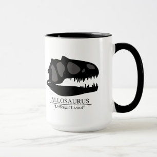 Allosaurus Skull Mugg