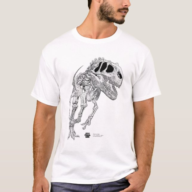 Allosaurus Tee Shirt (Framsida)
