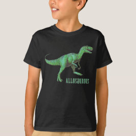 Allosaurusdinosauren lurar T-tröja T-shirt