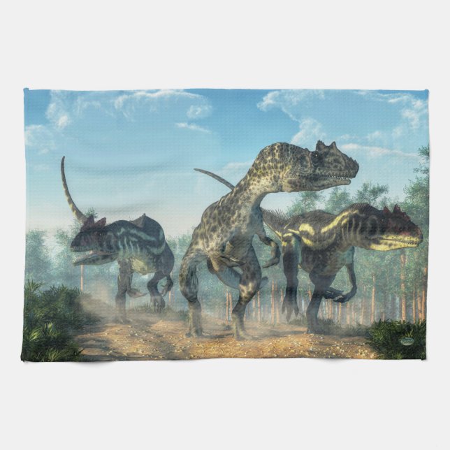 Allosauruses Kökshandduk (Horisontell)