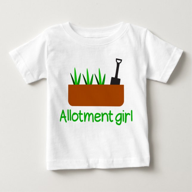 allotment girl t shirt (Framsida)