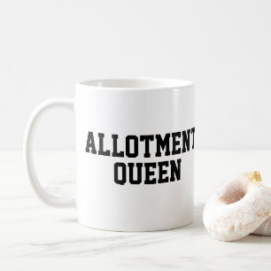 Allotment Queen kaffe mugg