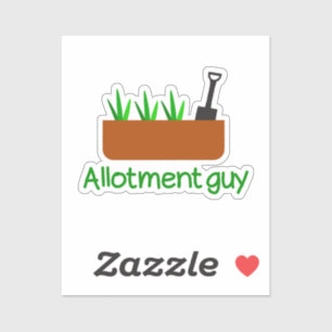 Allotment-trädgårdskille Klistermärken