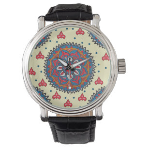allover-design armbandsur