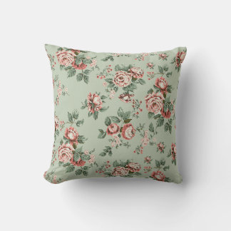Allover multi motif flowers ornament Seamless patt Kudde