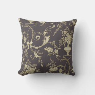 Allover multimotif blommor ornament Sömlös patt Kudde