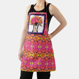 Allover Print Apron Posey the Goat