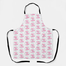 Allover Print Apron Sugar hjälper till med allt