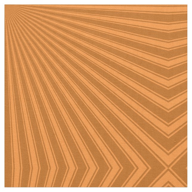 Alloy orange Färg Rand Funky Mönster Tyg (Närbild)